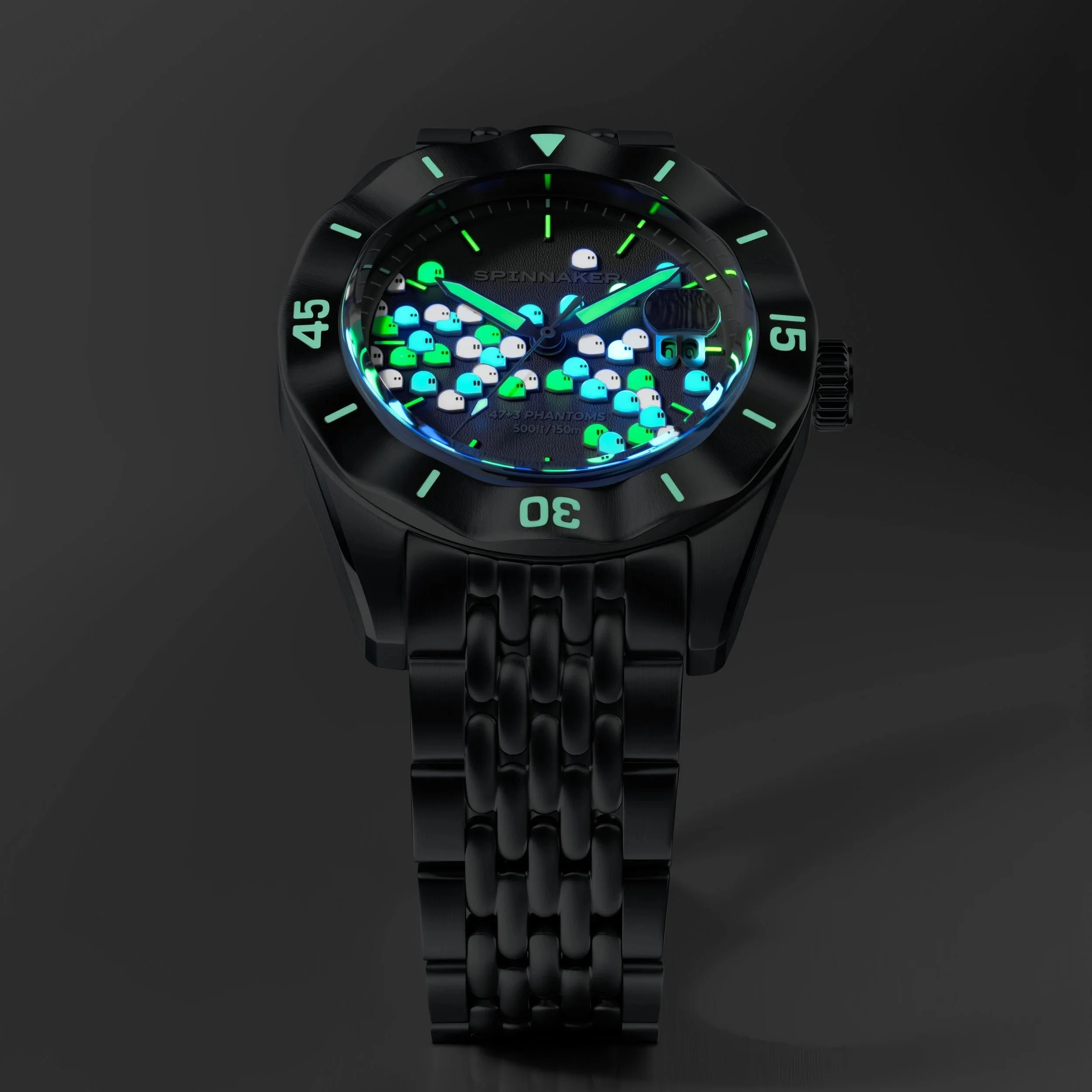 Spinnaker x Seconde/Seconde/ Fleuss “Phantom” Edition — Watch Brothers